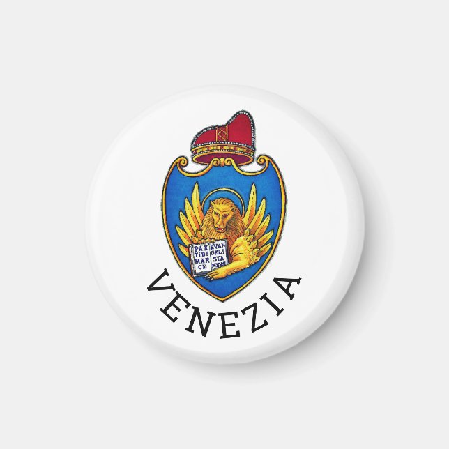 Coat of Arms of Venice, Italy Magnet (Front)