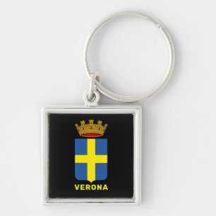 Coat of Arms of Verona, Italy Key Ring