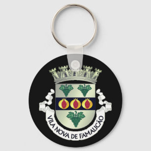 Coat of Arms of Vila Nova de Famalicão, PORTUGAL K Key Ring