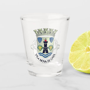 Coat of Arms of Vila Nova de Gaia, PORTUGAL Shot Glass