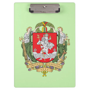 Coat of arms of Vilnius, Lithuania Clipboard