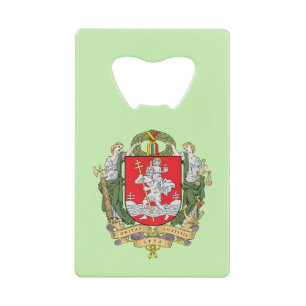 Coat of arms of Vilnius, Lithuania Credit Card Bot