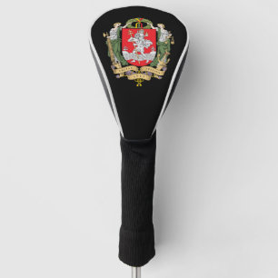 Coat of arms of Vilnius, Lithuania Golf Head Cover