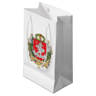 Coat of arms of Vilnius, Lithuania Small Gift Bag