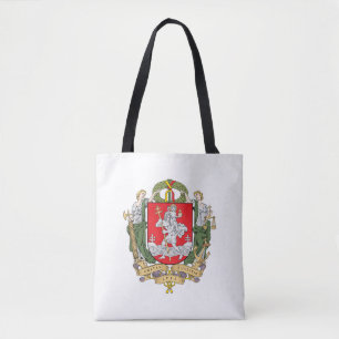 Coat of arms of Vilnius, Lithuania Tote Bag
