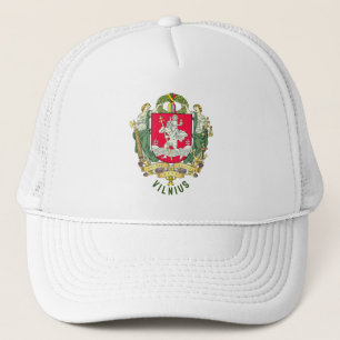 Coat of Arms of Vilnius - LITHUANIA Trucker Hat
