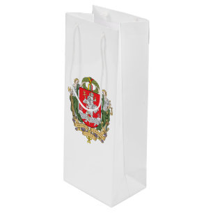 Coat of arms of Vilnius, Lithuania Wine Gift Bag