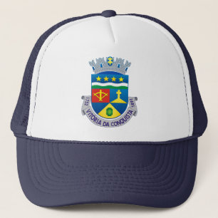 Coat of Arms of Vitória da Conquista (BRAZIL) Trucker Hat