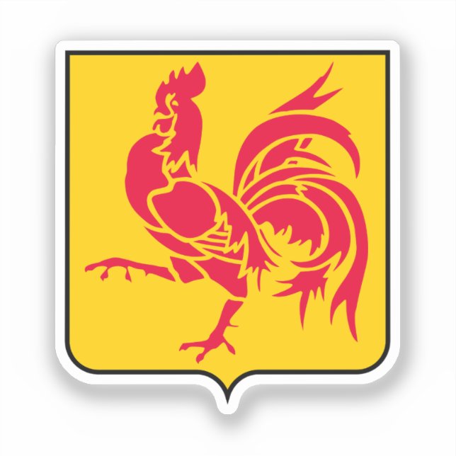 Coat of Arms of Wallonia (Front)