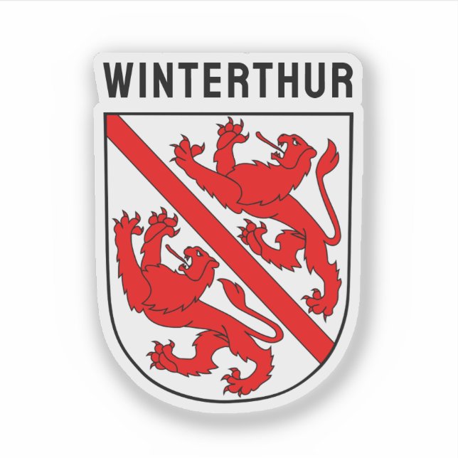 Coat of Arms of Winterthur, Switzerland (Front)