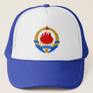 Coat of Arms of Yugoslavia (1945-1992) Trucker Hat