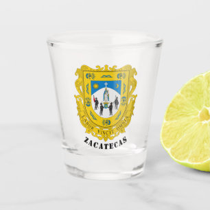 Coat of Arms of Zacatecas, Mexico Shot Glass