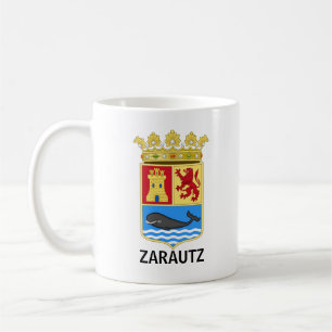 Coat of Arms of Zarautz - Gipuzkoa Coffee Mug