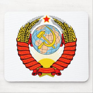 Coat of Arms Soviet Union Official Heraldry Symbol Mouse Mat