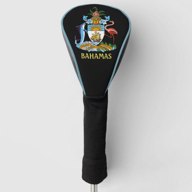 Coat of arms - the Bahamas Golf Head Cover (Front)