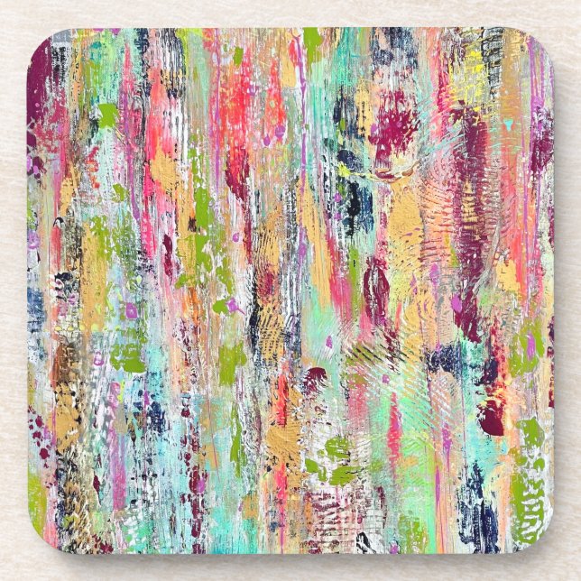 Coat of Many Colours Set of 6 Coasters (Front)