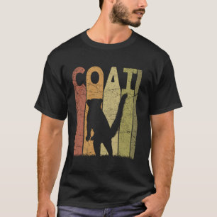 Coati Vintage Coatimundi Retro Coati Lover Exotic T-Shirt