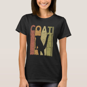 Coati Vintage Coatimundi Retro Coati Lover Exotic T-Shirt