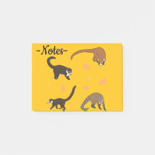 Coatis Post-it Notes