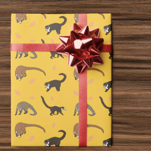 Coatis Wrapping Paper