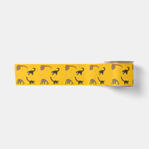 Coatis Wrapping Paper Satin Ribbon