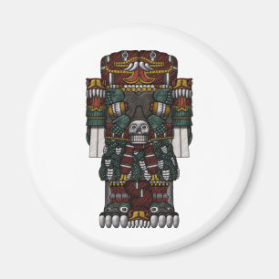 Coatlicue Fridge Magnet