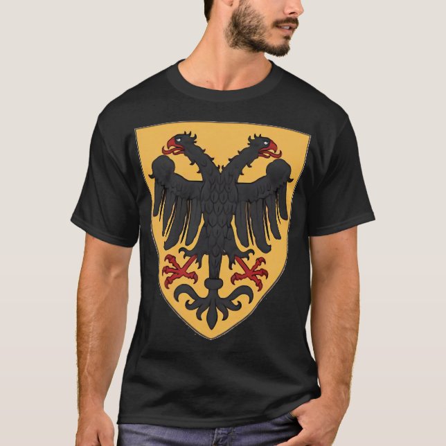 Coats Of Arms Of The Holy Roman Empire Double-Head T-Shirt (Front)