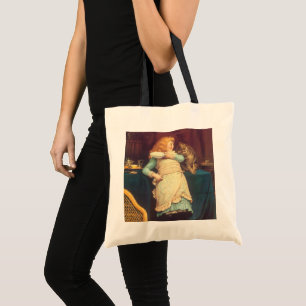 Coaxing Better Than Teasing Charles Burton Barber Tote Bag