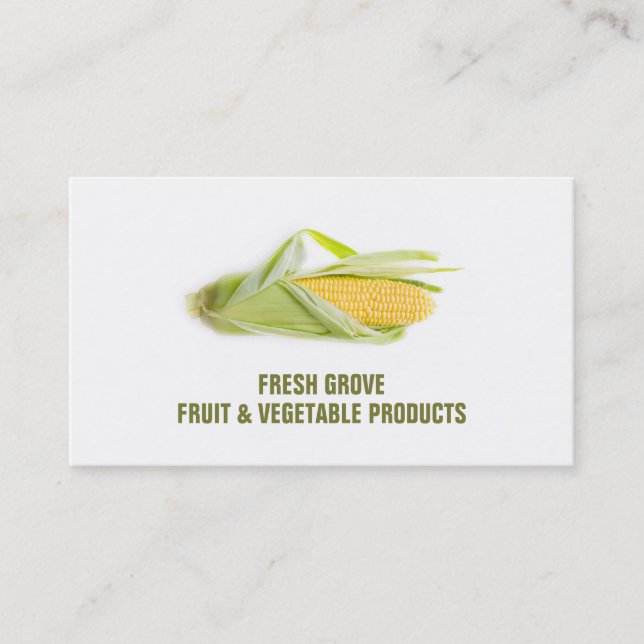 Cob, Greengrocers Business Card (Front)
