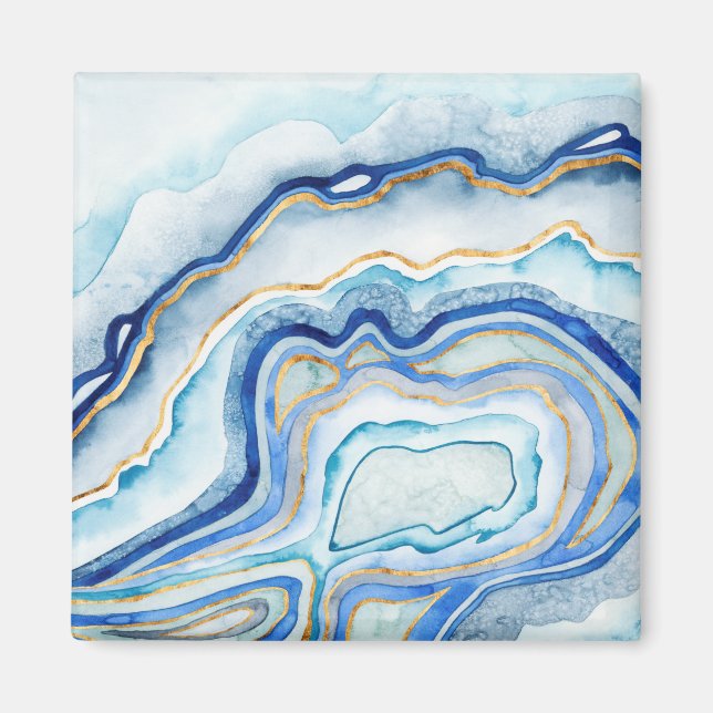 Cobalt Agate II Magnet (Front)