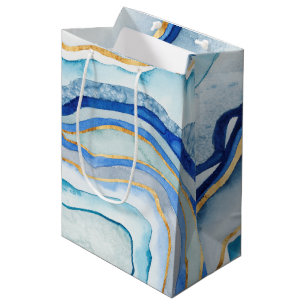 Cobalt Agate II Medium Gift Bag