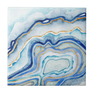 Cobalt Agate II Tile