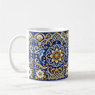 Cobalt Archway Azulejo Mug