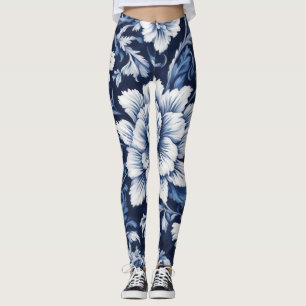 cobalt bloom symphony leggings