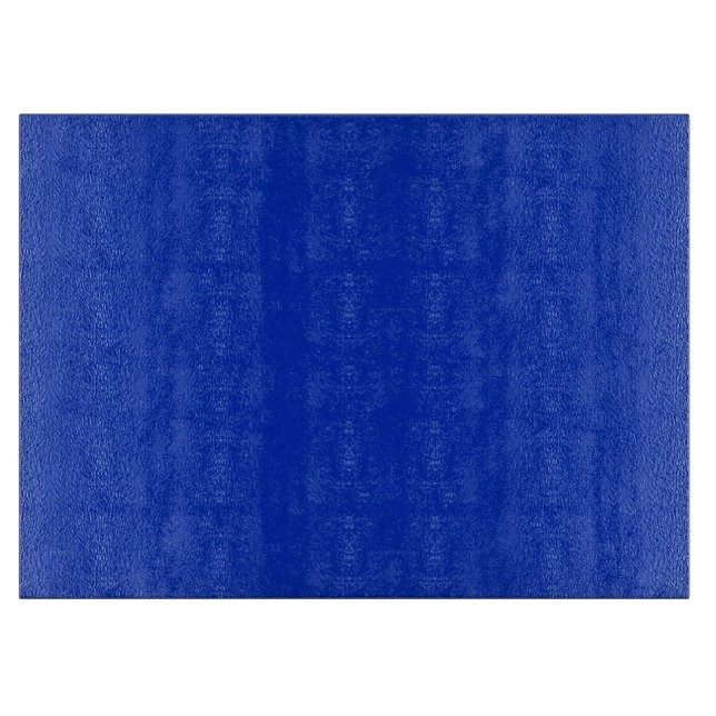 COBALT BLUE (a solid rich colour) ~ Cutting Board (Front)