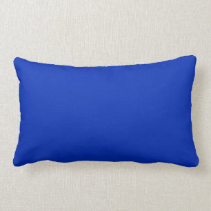 COBALT BLUE (a solid rich colour) ~ Lumbar Cushion
