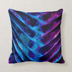 Cobalt Blue and Vibrant Purple Colourized Cushion