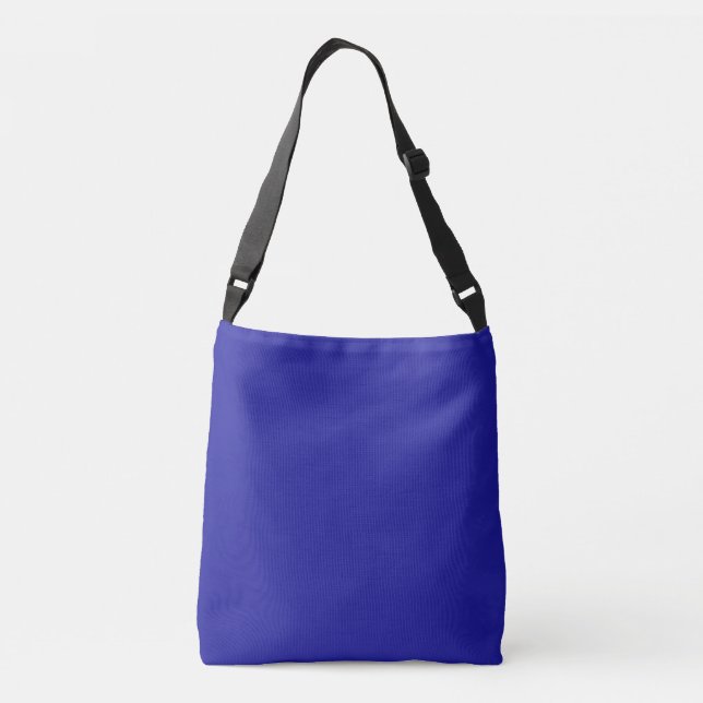 Cobalt Blue  Crossbody Bag (Back)