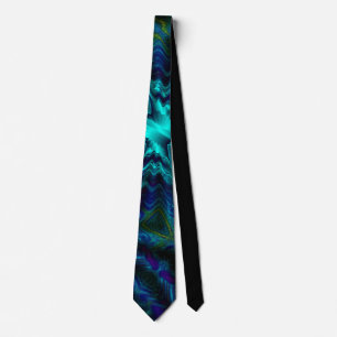 Cobalt Blue Design  Tie