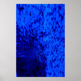 Cobalt Blue Earthenware Poster