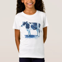 Cobalt Blue Farm Animals - Cow