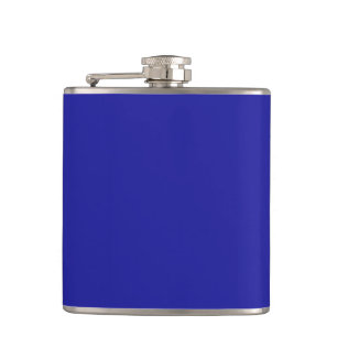 Cobalt Blue Hip Flask