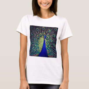 Cobalt Blue Peacock T-Shirt