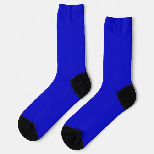 Cobalt Blue Socks (Left)