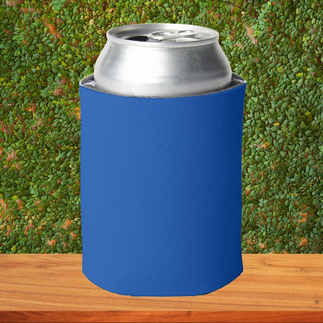Cobalt Blue Solid Colour Can Cooler (Creator Uploaded)