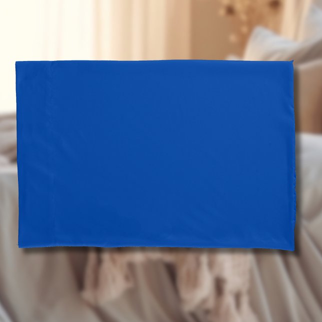 Cobalt Blue Solid Colour | Classic | Elegant Pillowcase (Creator Uploaded)