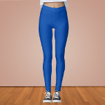 Cobalt Blue Solid Colour Leggings<br><div class="desc">Cobalt Blue Solid Colour</div>