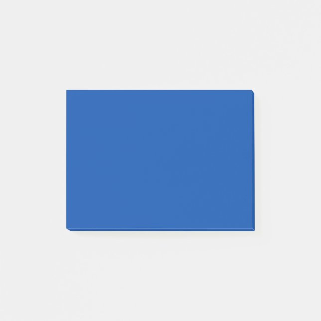 Cobalt Blue Solid Colour Post-it Notes (Front)