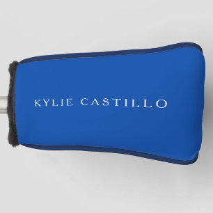 Cobalt Blue Unique Classical Professional Golf Head Cover
