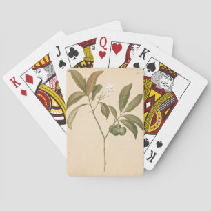 Cobalt Deco Panel I Playing Cards